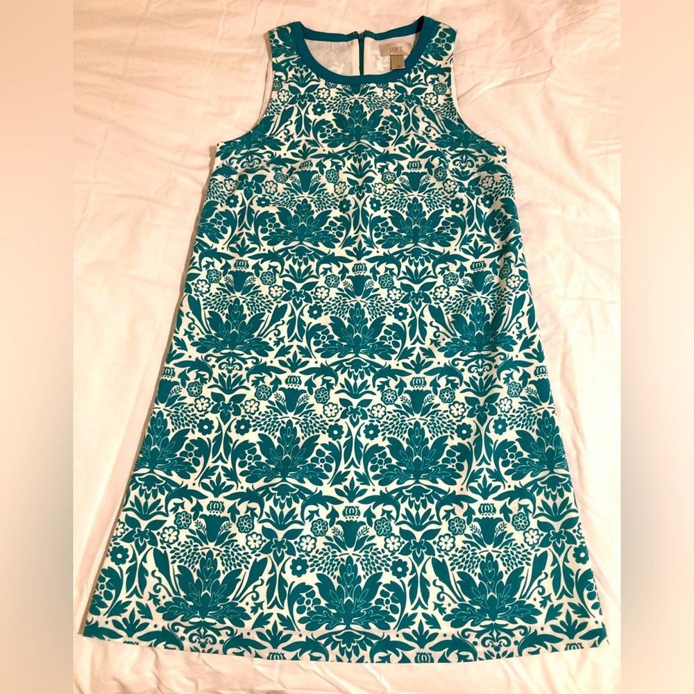 Loft Floral Shift Dress